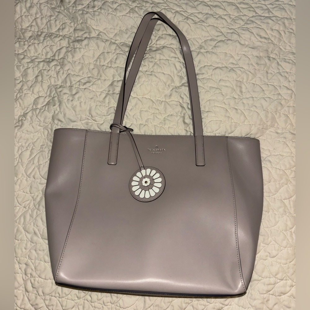 Kate Spade medium tote in muted taupe